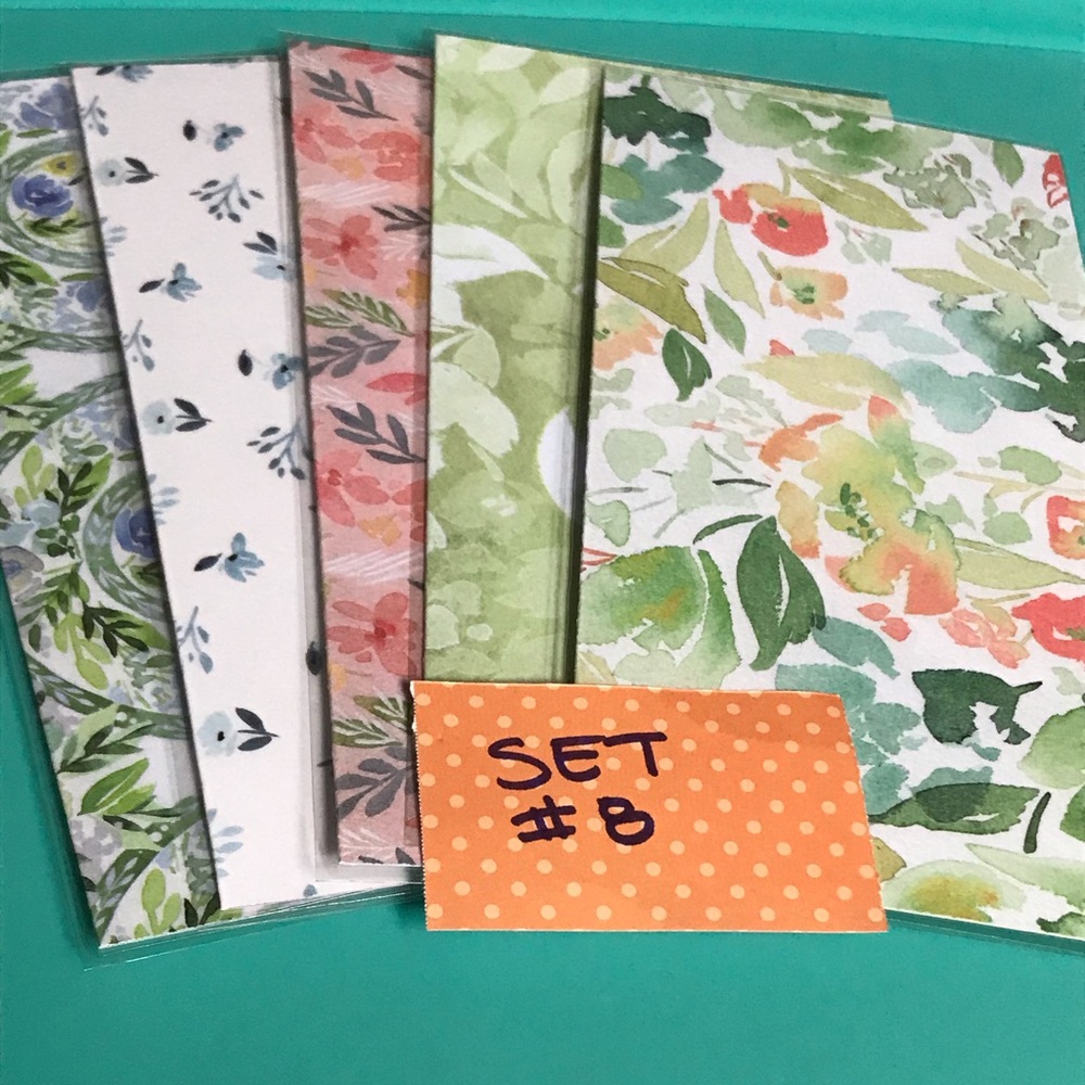 Dave Ramsey inspired cash envelopes 5 pc set